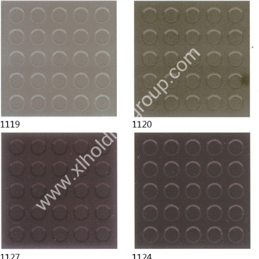 mini floating point rubber floor